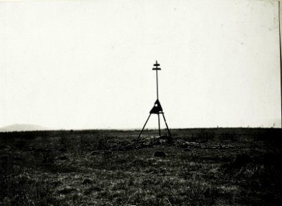 Trigonometerpyramide südlich Kalusz, 18. Mai 1917. (BildID 15591019)