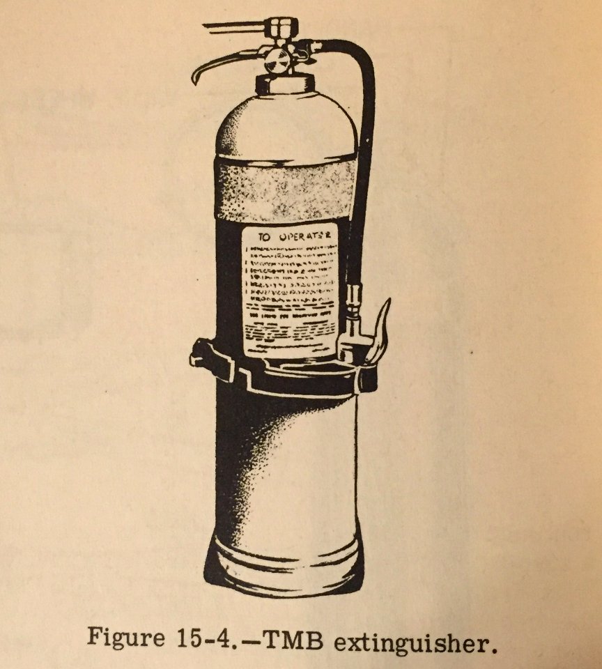 Trimethoxyboroxine (TMB) Fire Extinguisher, circa 1967