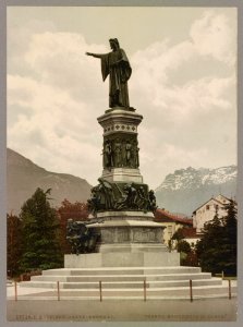 Trient. Dante - Denkmal. LOC ppmsca.52679
