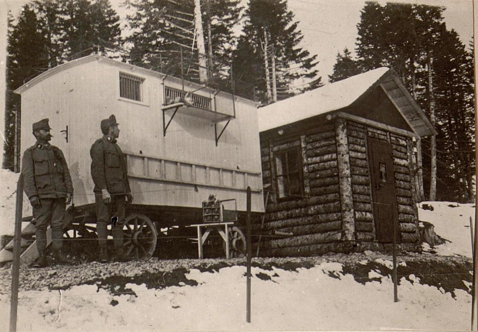 Trient. Kriegstaubenwagen. (BildID 15636363)