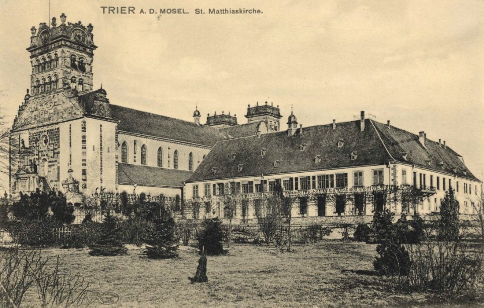 Trier, Rheinland-Pfalz - Mathiaskirche (Zeno Ansichtskarten)