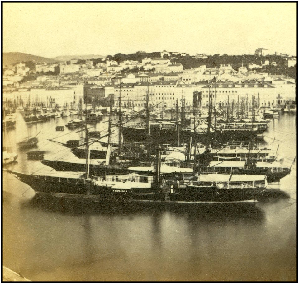 Trieste intorno a 1880.