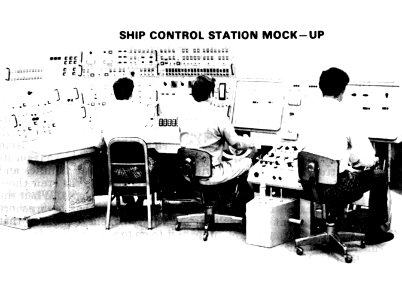 Trident Ship Control Station Mock-up