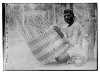 Trinidad - East Indian basket weaver LCCN2014702702