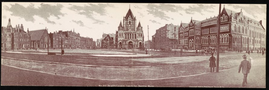 Trinity Church, Copley Sq., Boston, Mass. LCCN2013647065