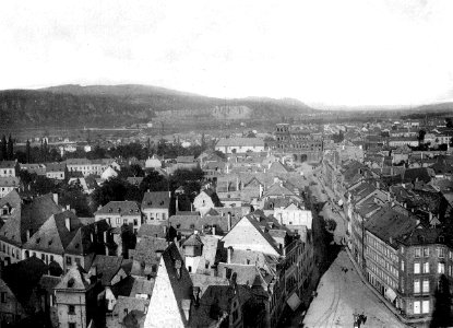 Trier, Ansicht vom Gangolfsturm aus Charles Bernhoeft