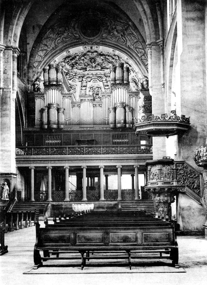 Trier, Dom Orgel Charles Bernhoeft