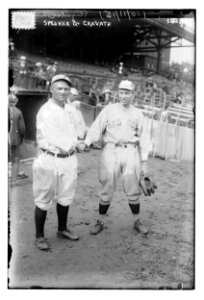 Tris Speaker, Boston AL & Gavvy Cravath, Philadelphia NL (baseball) LCCN2014700002
