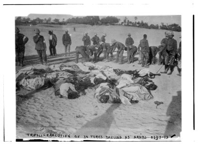 Tripoli - execution of 30 Turks dressed as Arabs LCCN2014689970