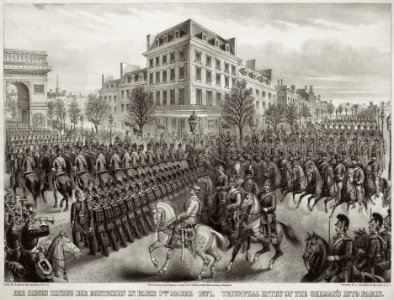 Triumphal entry of the Germans into Paris 2