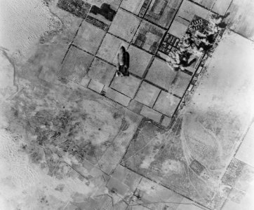 Tripoli airfield under attack2 1943 photo
