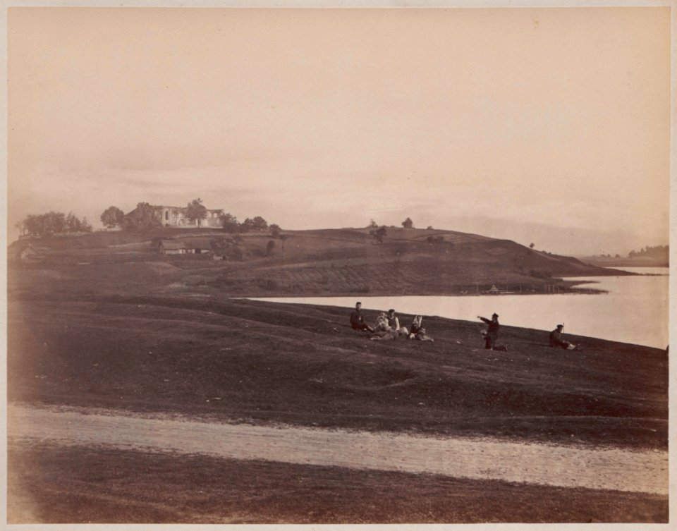 Troki, Bernardynskaja. Трокі, Бэрнардынская (J. Čachovič, 1865-80)