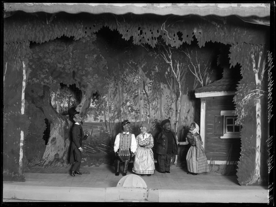 Trollträdet, Marionetteatern 1909 - SMV - M002