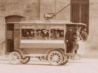 Trolleybus in Siena