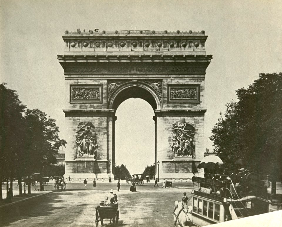 Triumphal arches, France and California - Arc de Triomphe 2