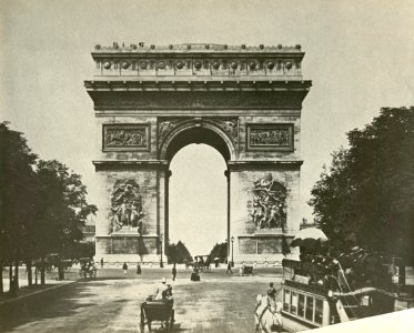 Triumphal arches, France and California - Arc de Triomphe 2