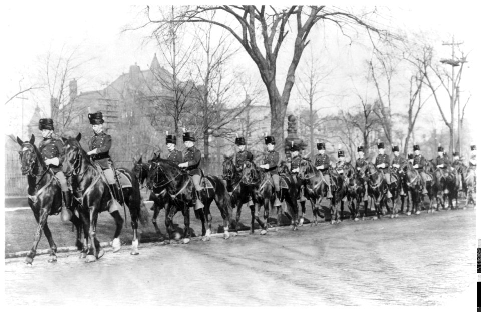 Troop A, Ohio - President's escort MCH. 4109 LCCN2012648303