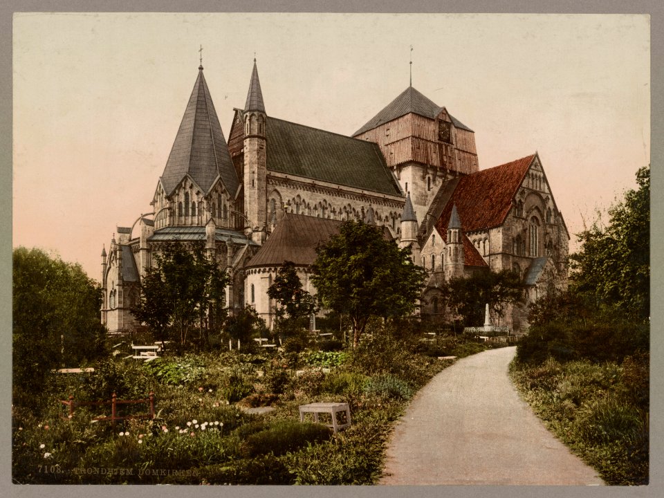 Trondhjem. Domkirken LOC ppmsca.52703