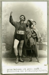 Trollkarlen vid Nilen, Olympiateatern 1900. Rollporträtt - SMV - H7 138