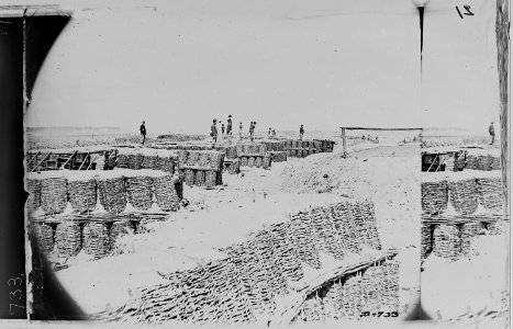 Troops at Fort Sedgwick, Va (4153665700)