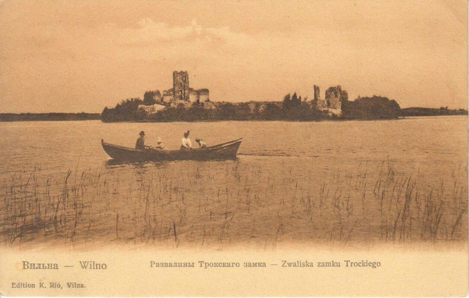 Trocki zamak, Galva. Троцкі замак, Гальва (S. Jarocki, 1900-02) (3)