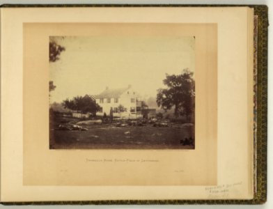 Trossell's House, battle-field of Gettysburg - negative by T.H. O'Sullivan. positive by A. Gardner. LCCN2006692513