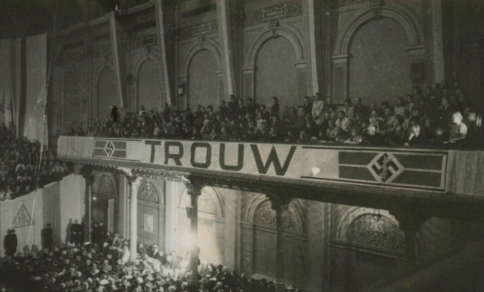 Trouwbetuiging aan den Führer - Fotodienst der NSB - NIOD - 156209