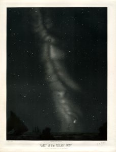 Trouvelot - Part of the Milky Way