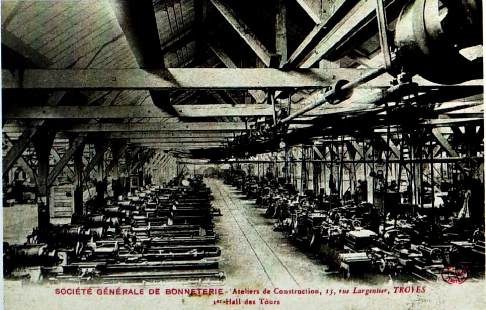 Troyes société général de bonneterie 82054