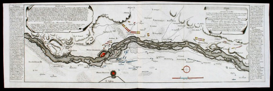 Truppenbewegungen bei Breisach-1743-Peter-Schenk
