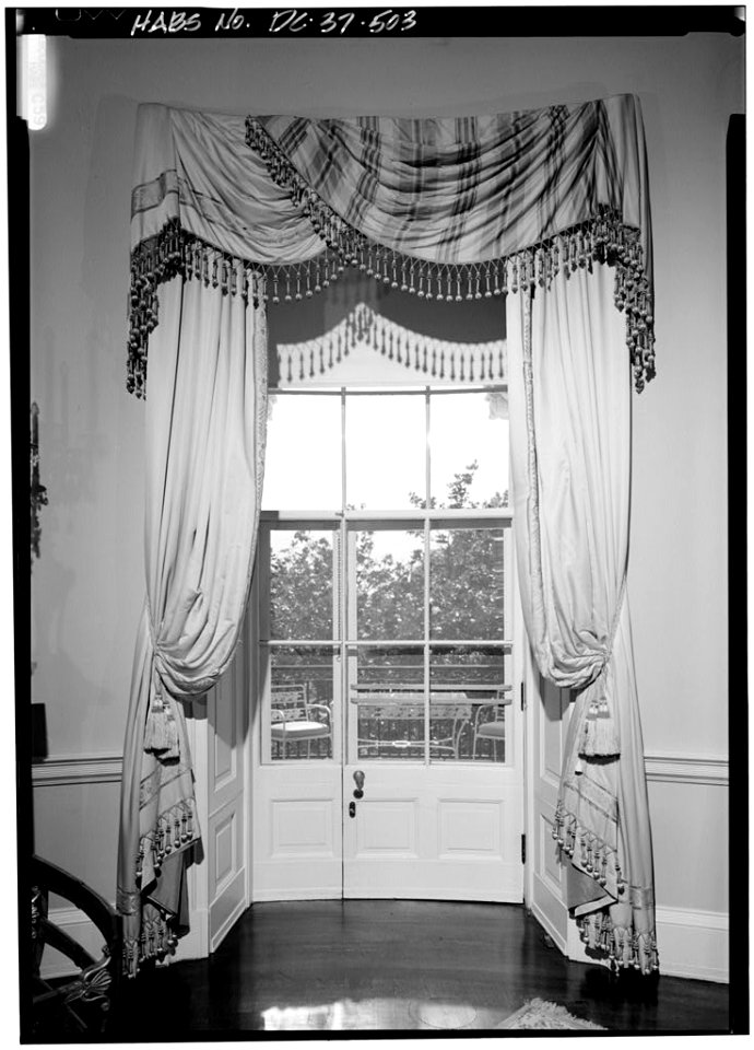 Truman Balcony 503. Drawing Room- West Window, Door to Balcony