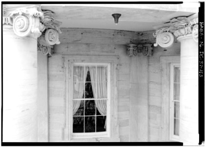 Truman Balcony 163. Upper Portion of East Window to Sitting Room photo