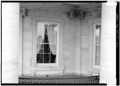 Truman Balcony 162. East Window to Sitting Room