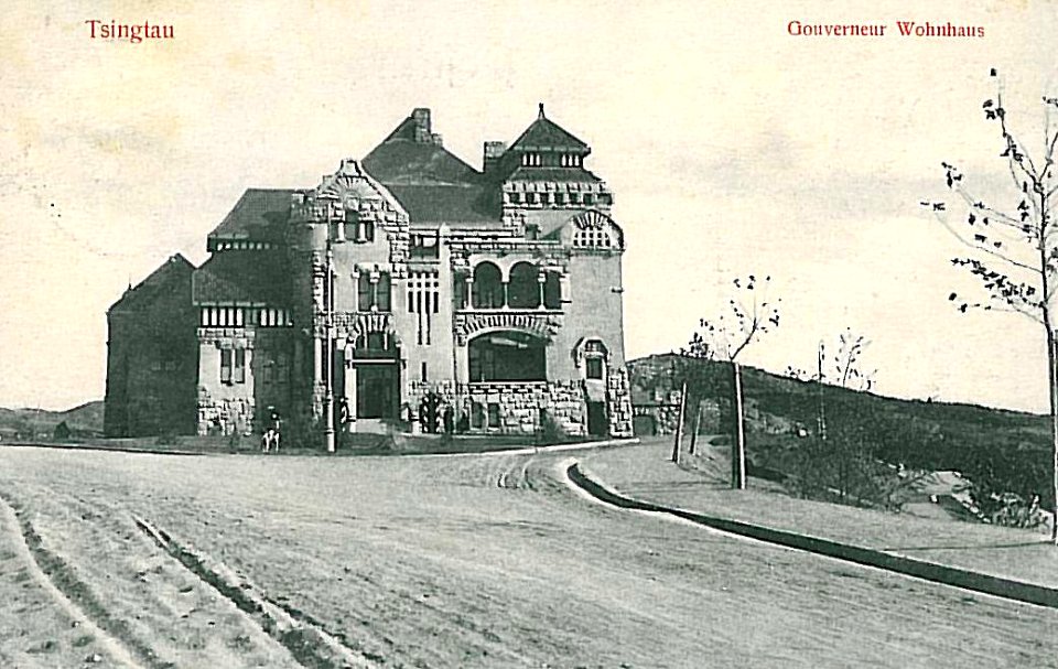 Tsingtau Gouverneur Wohnhaus ca 1900