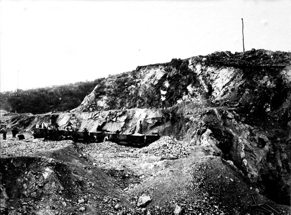 Tsumeb Beladen von Loren
