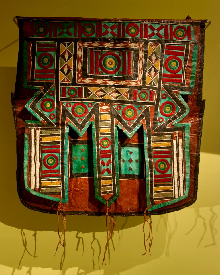 Tuareg camel saddle bag Quai Branly 71.1930.61.506