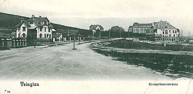 Tsingtau Kronprinzenstrasse 1908