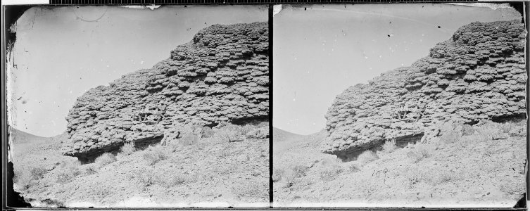 Tufa Formation, Anaho Island, Pyramid Lake, Nevada - NARA - 519579