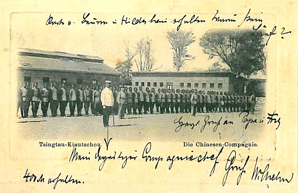 Tsintau Kiautshou Die Chinesen Kompanie 1902
