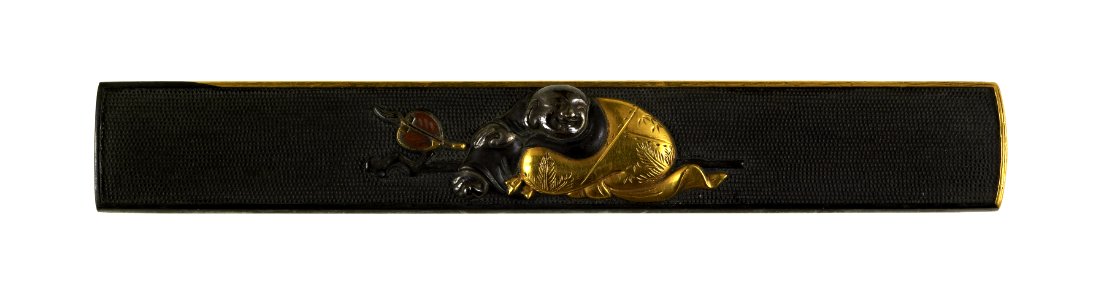 Tsuchiya Yasuchika - Kozuka with Hotei - Walters 51685