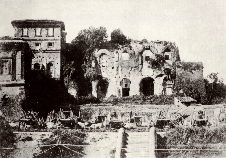 Tuminello, Ludovico - Die nordwestliche Ecke des Palatins (Zeno Fotografie)