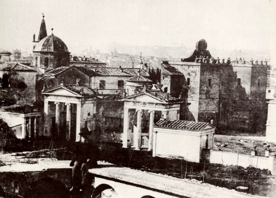 Tuminello, Ludovico - Der Eingang zur Villa Borghese (Zeno Fotografie)