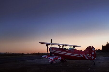 Airport city red photo