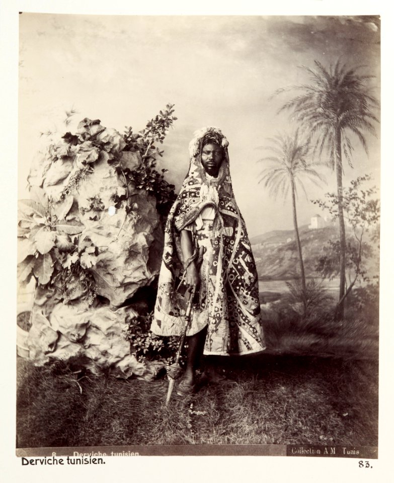 Tunisisk dervisch, Tunisien - Hallwylska museet - 107951