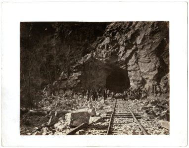 Tunnel No. 3 Weber Canyon by Andrew J Russell photo