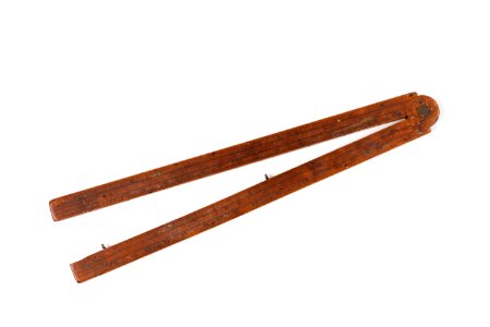 Tumstock, måttstock av buxbom - Skoklosters slott - 92645