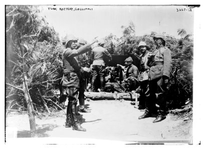 Turk battery, Gallipoli LCCN2014700275