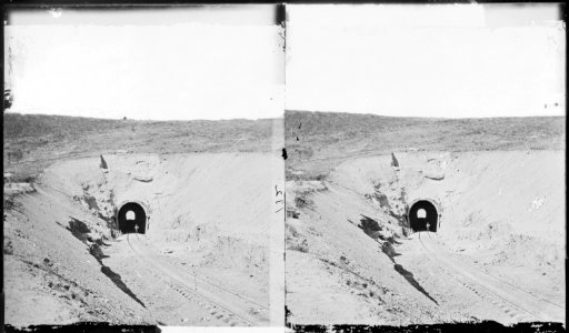 Tunnel number 2 at the head of Echo Canyon. Summit County, Utah. - NARA - 517342