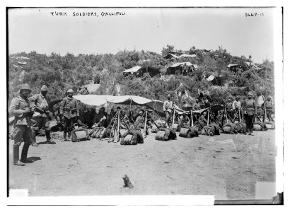 Turk soldiers, Gallipoli LCCN2014700276
