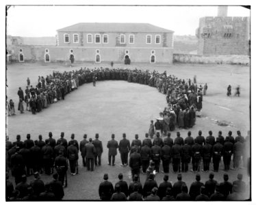 Turk. (i.e., Turkish) ceremony in square. LOC matpc.07143